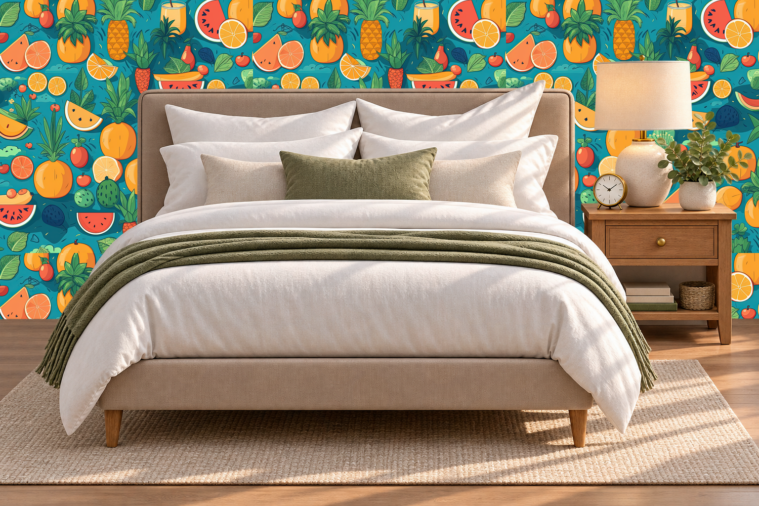 Design 95 — Bedroom — Pillow Close-up