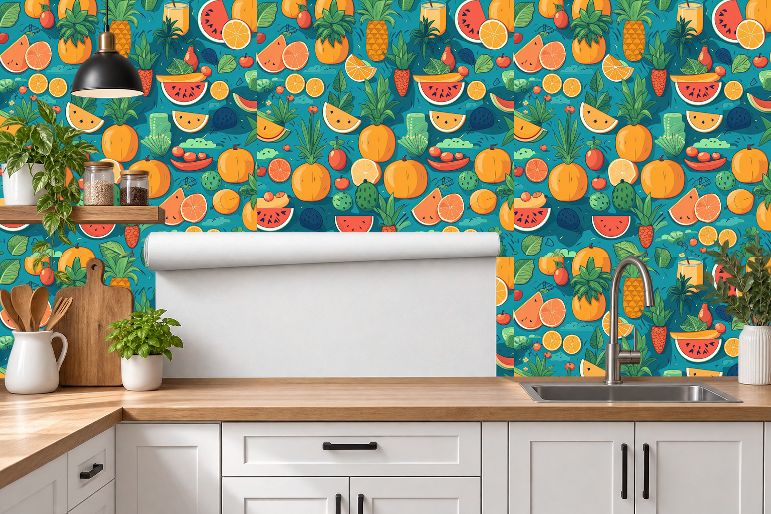 Design 95 — Roll — Kitchen Backsplash