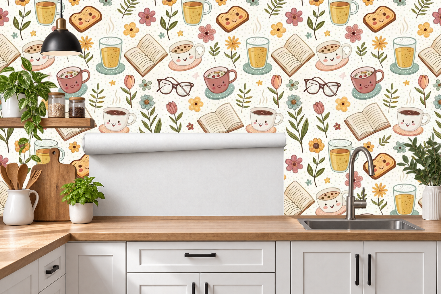Design 460 — Roll — Kitchen Backsplash