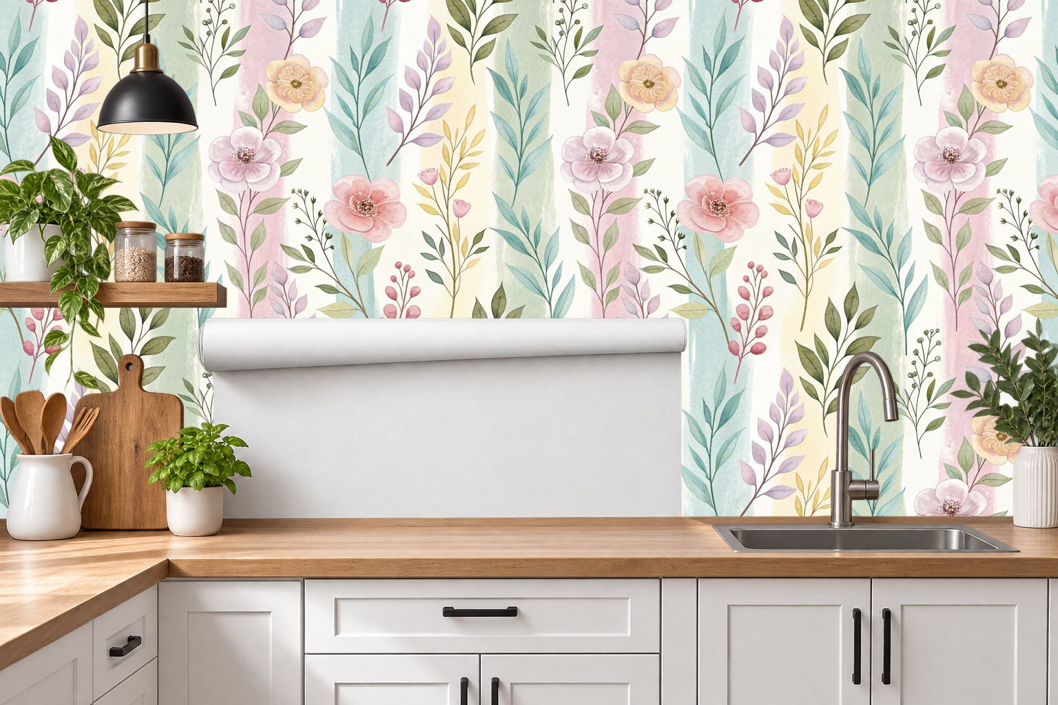 Design 368 — Roll — Kitchen Backsplash