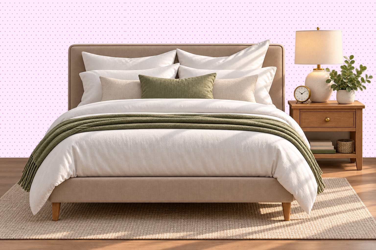 Design 30 — Bedroom — Pillow Close-up