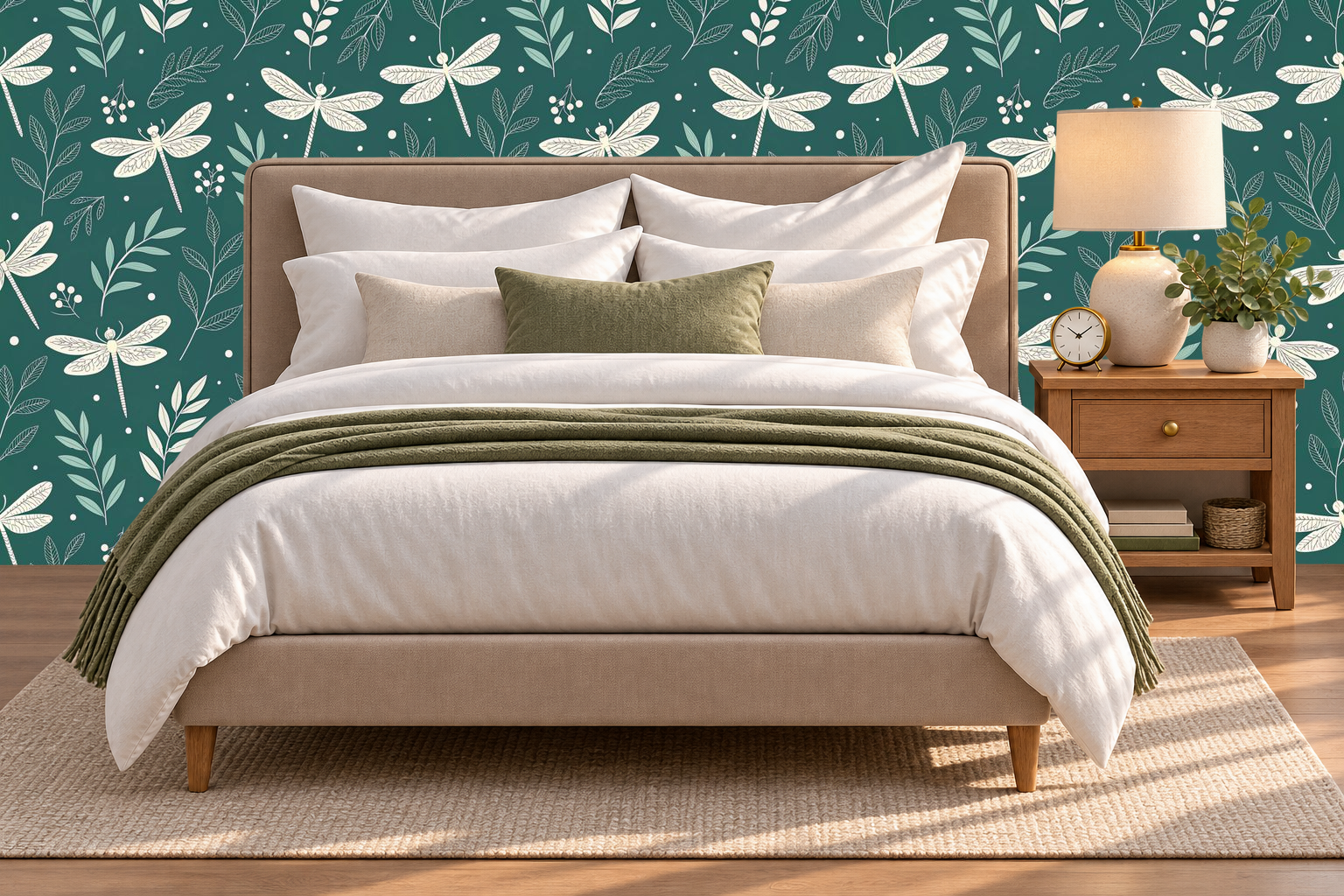 Design 340 — Bedroom — Pillow Close-up