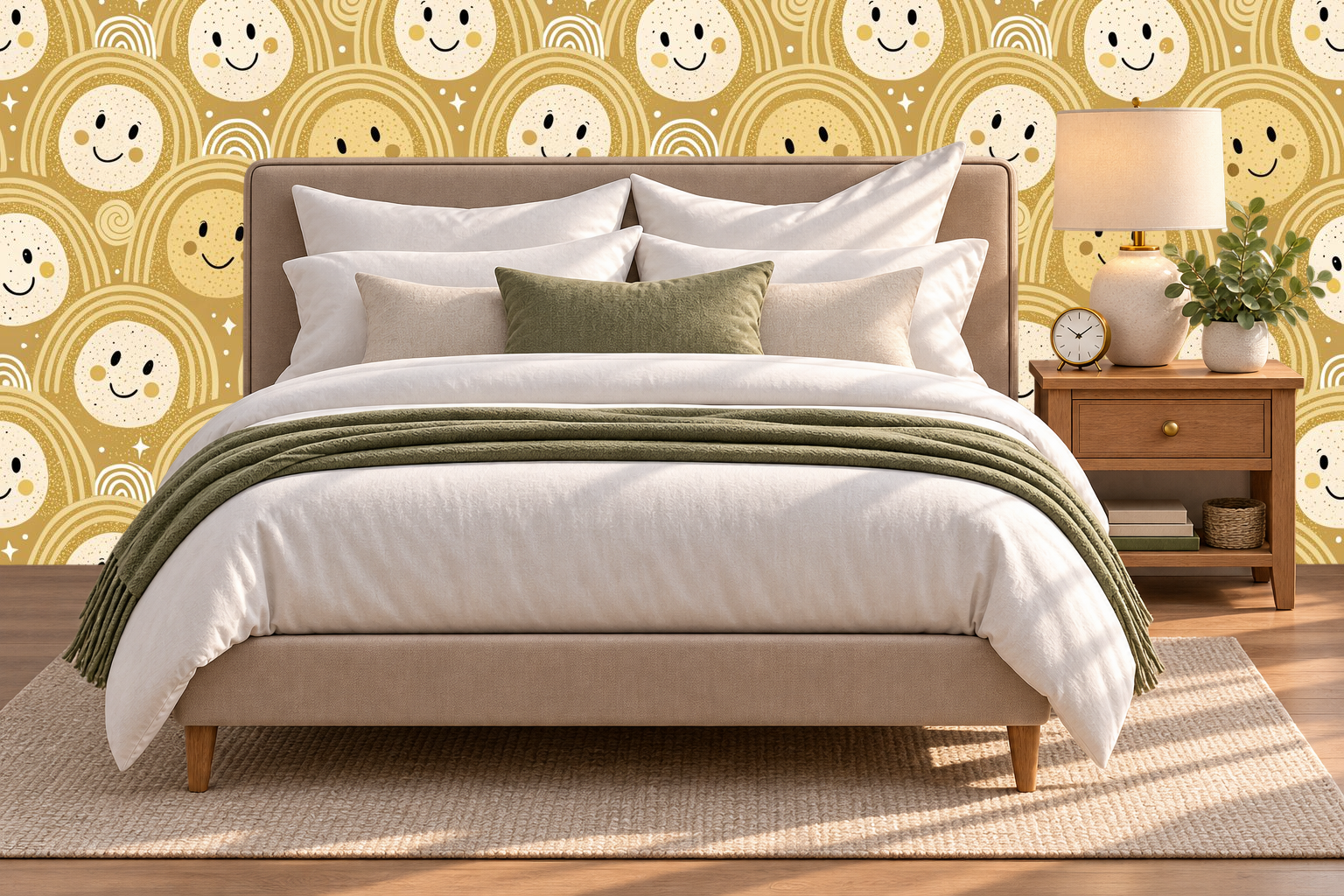 Design 351 — Bedroom — Pillow Close-up