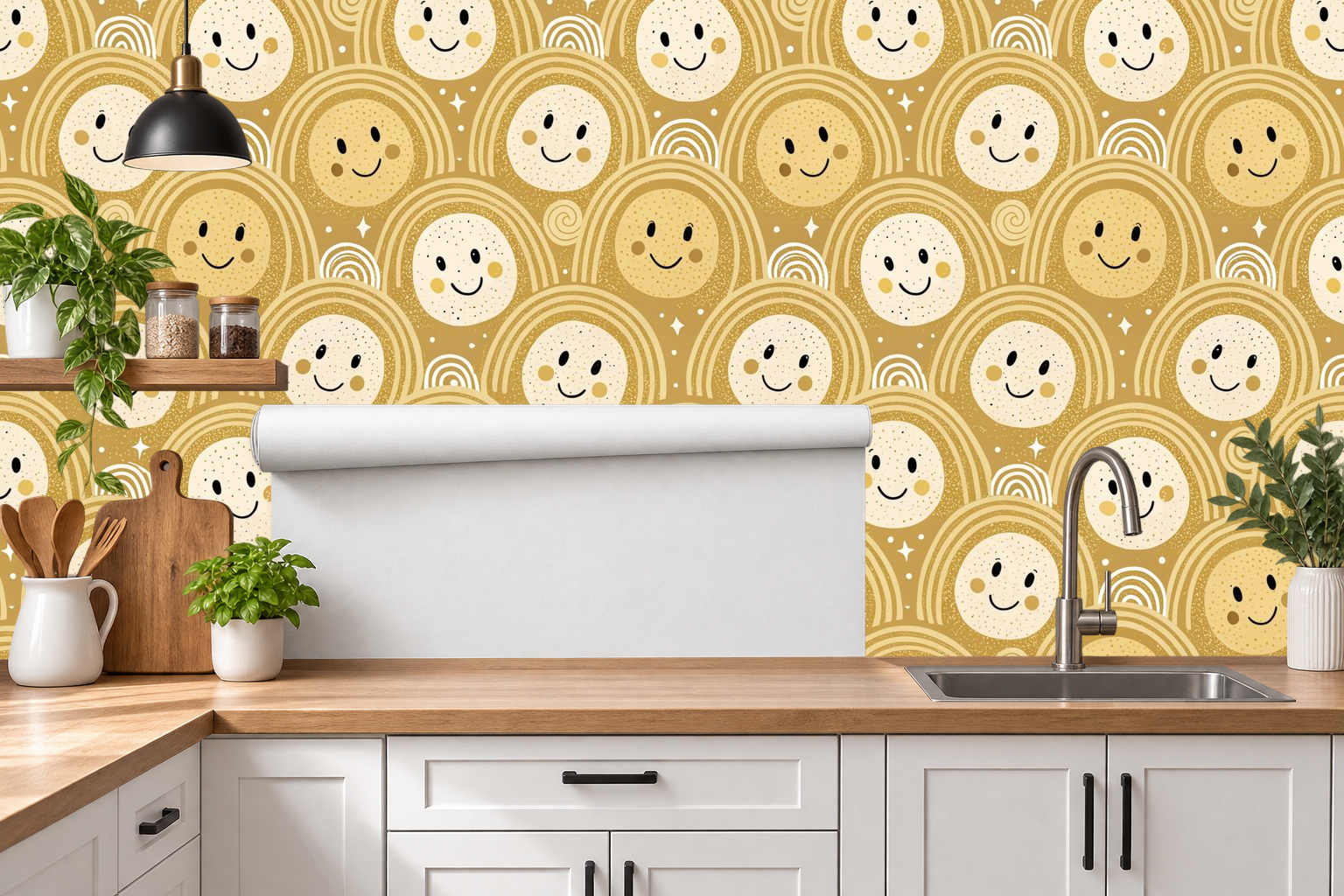 Design 351 — Roll — Kitchen Backsplash