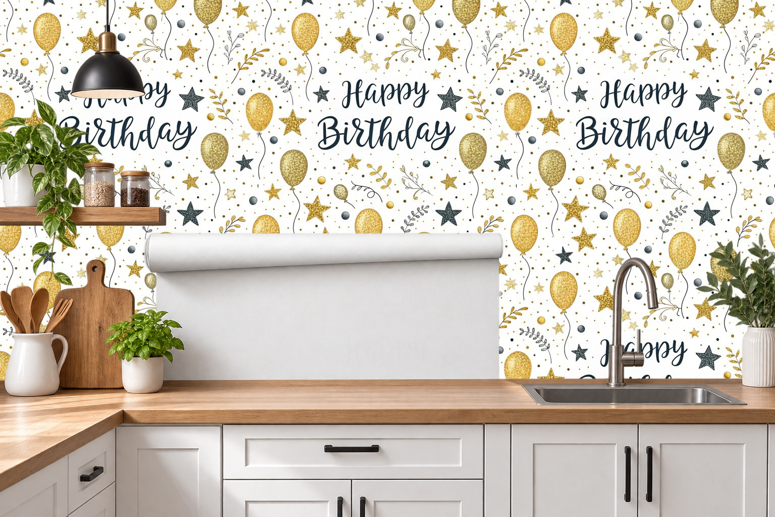 Design 420 — Roll — Kitchen Backsplash