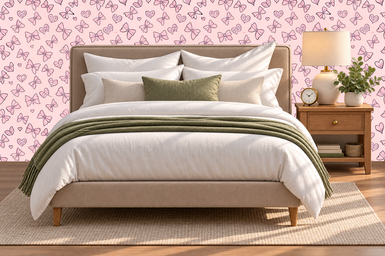Design 713 — Bedroom — Pillow Close-up