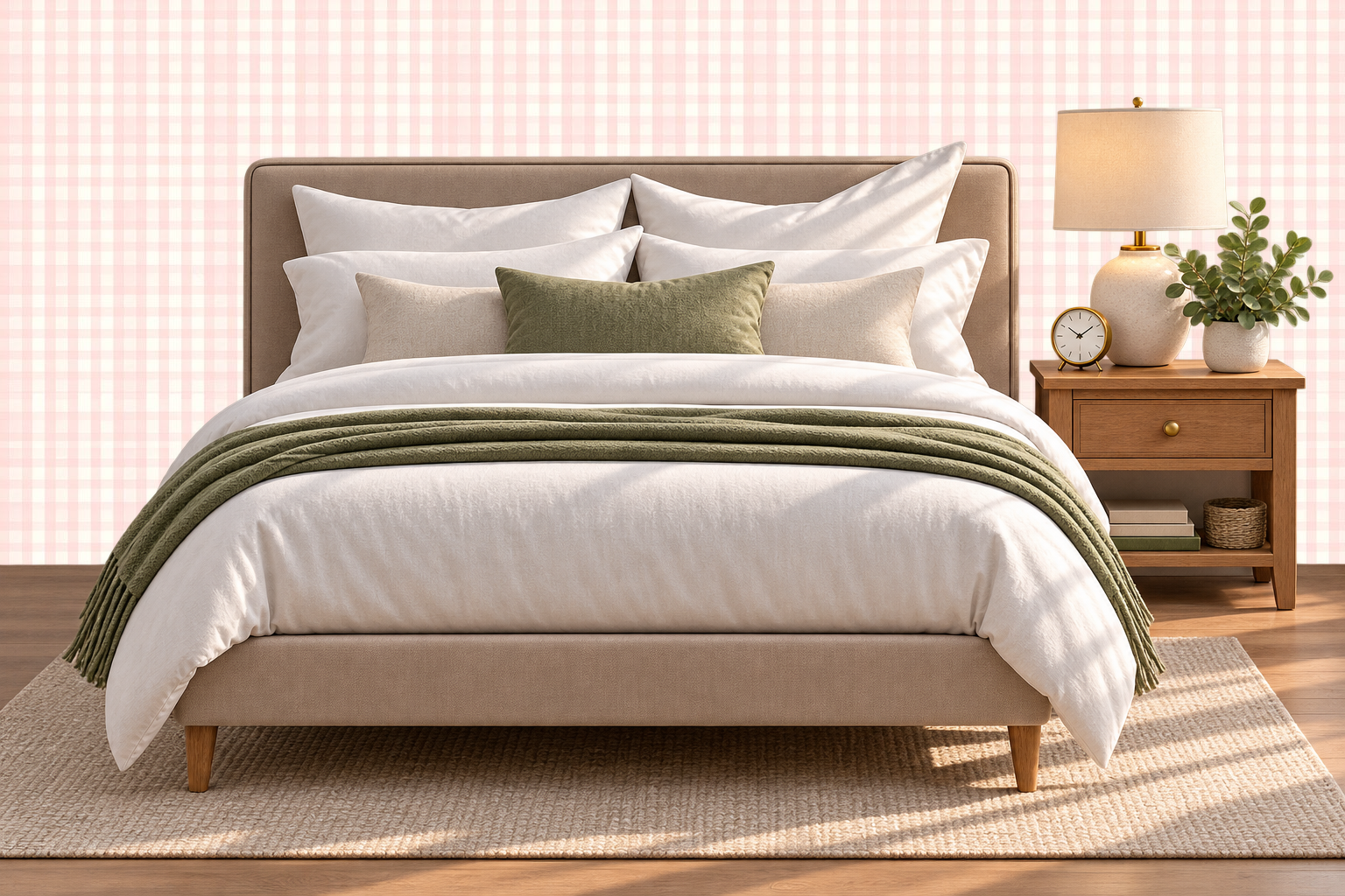 Design 231 — Bedroom — Pillow Close-up