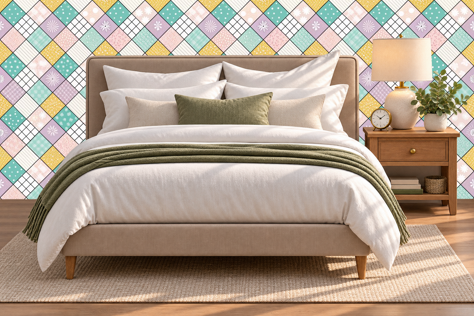 Design 388 — Bedroom — Pillow Close-up