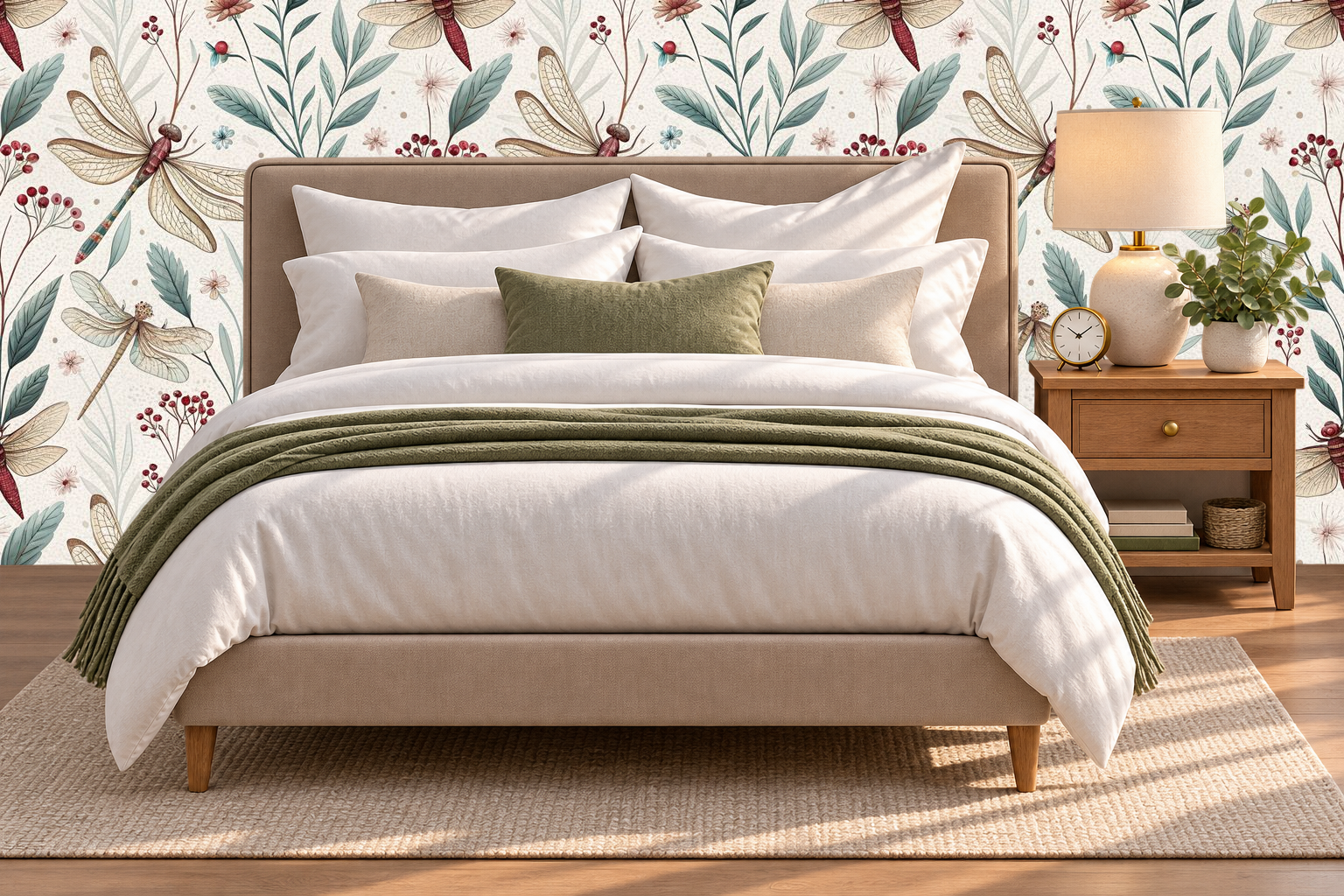 Design 321 — Bedroom — Pillow Close-up