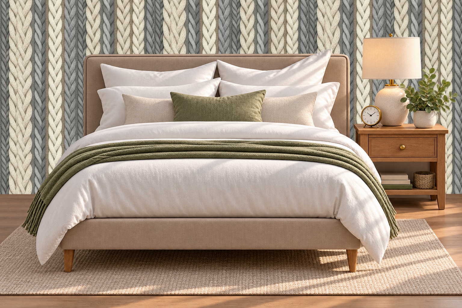 Design 584 — Bedroom — Pillow Close-up