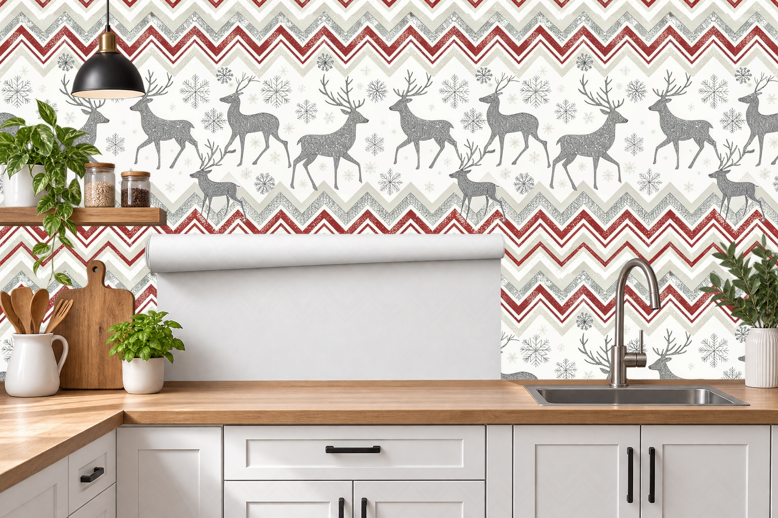 Design 282 — Roll — Kitchen Backsplash