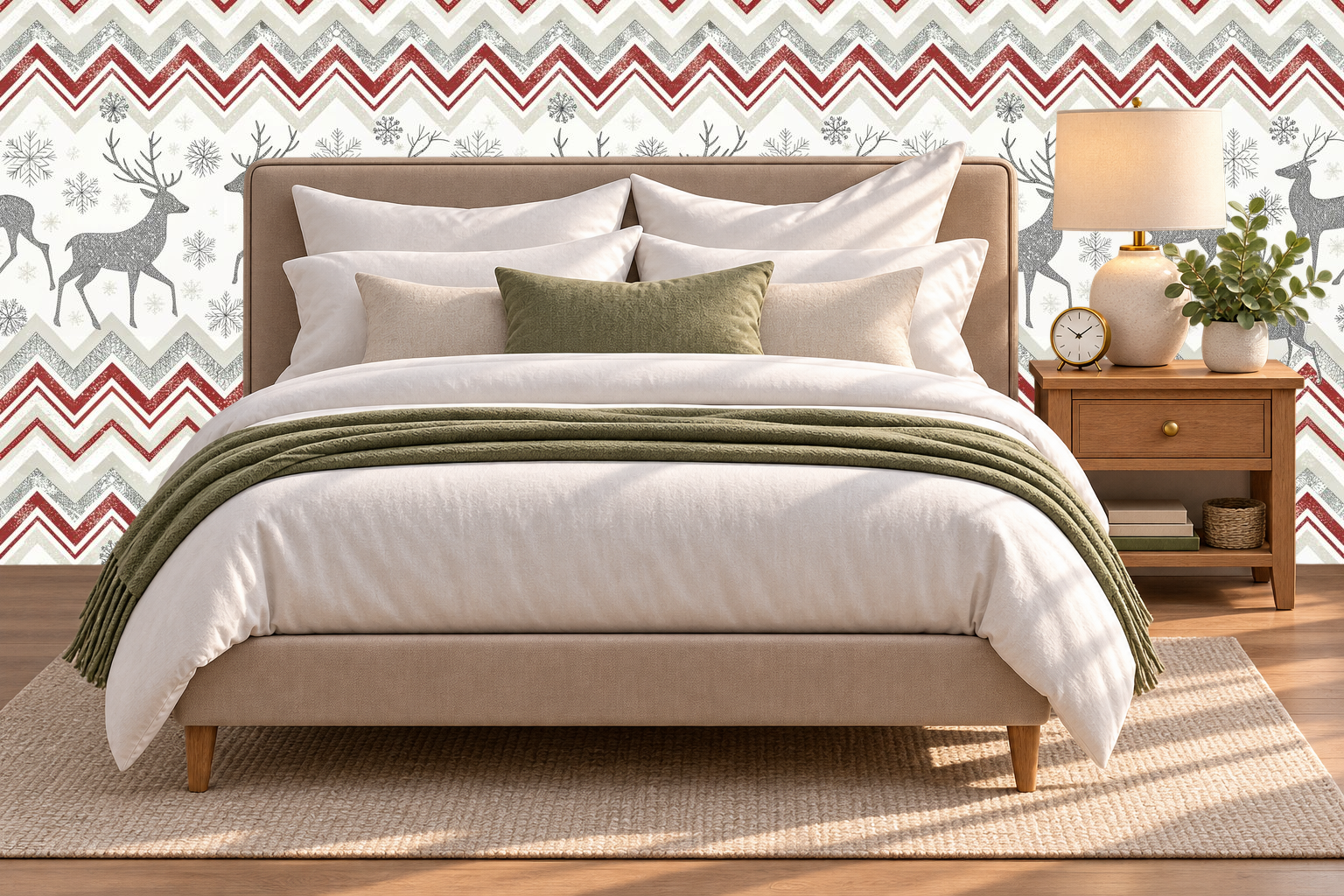 Design 282 — Bedroom — Pillow Close-up