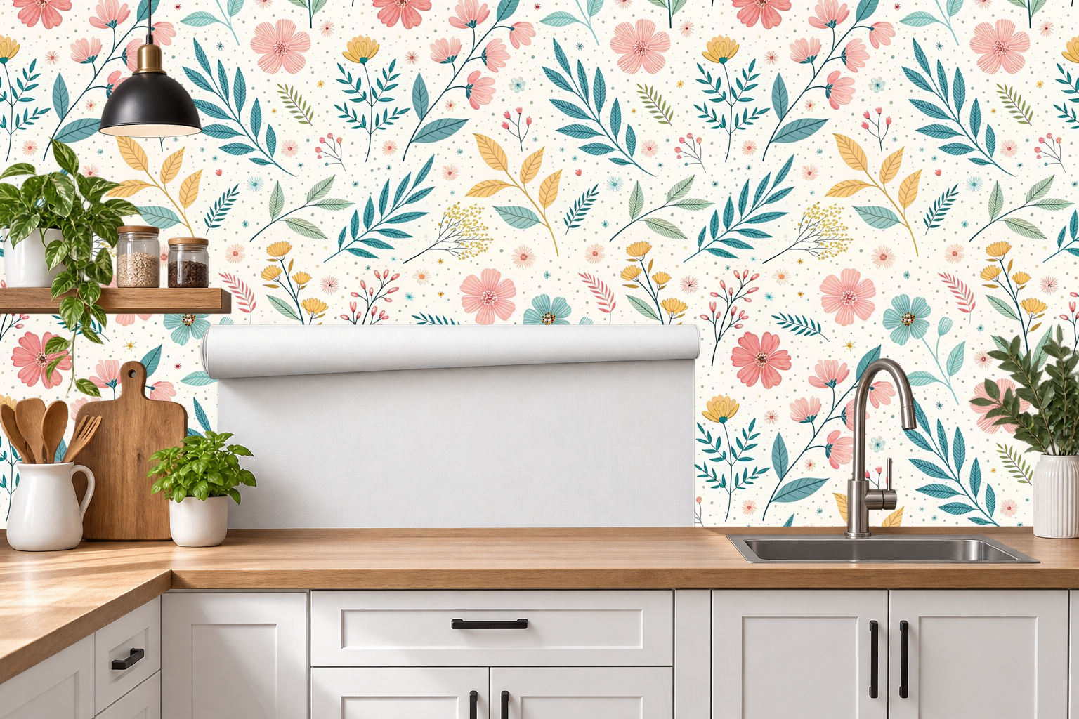 Design 366 — Roll — Kitchen Backsplash