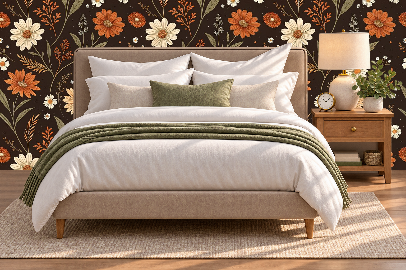 Design 253 — Bedroom — Pillow Close-up