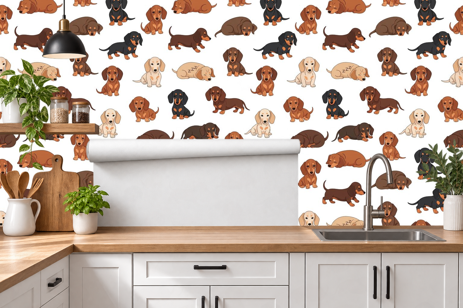 Design 128 — Roll — Kitchen Backsplash