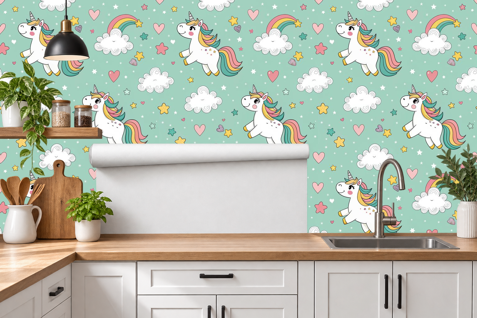 Design 306 — Roll — Kitchen Backsplash
