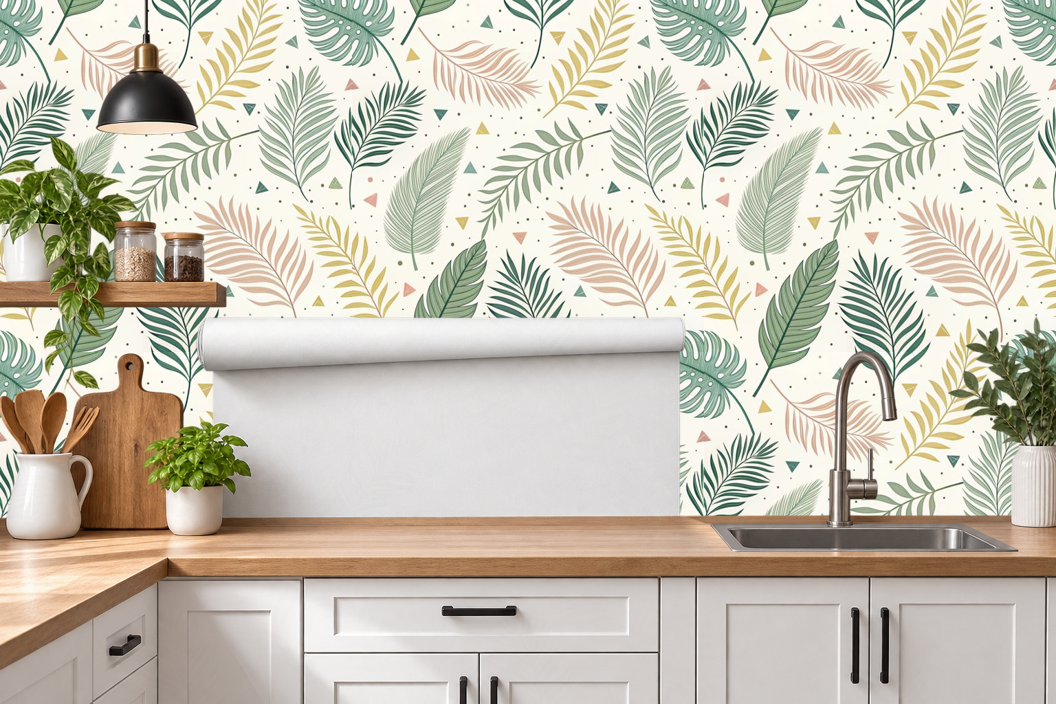Design 375 — Roll — Kitchen Backsplash