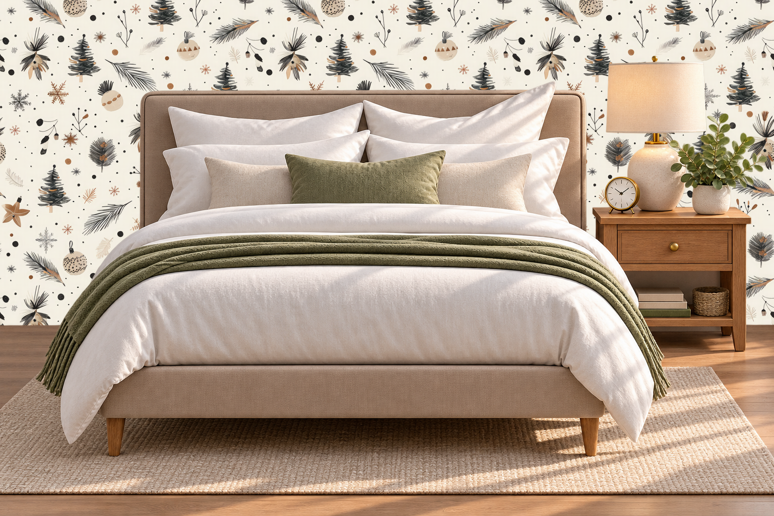 Design 104 — Bedroom — Pillow Close-up
