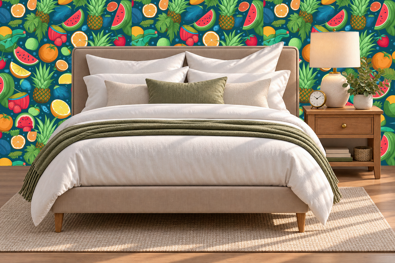 Design 91 — Bedroom — Pillow Close-up
