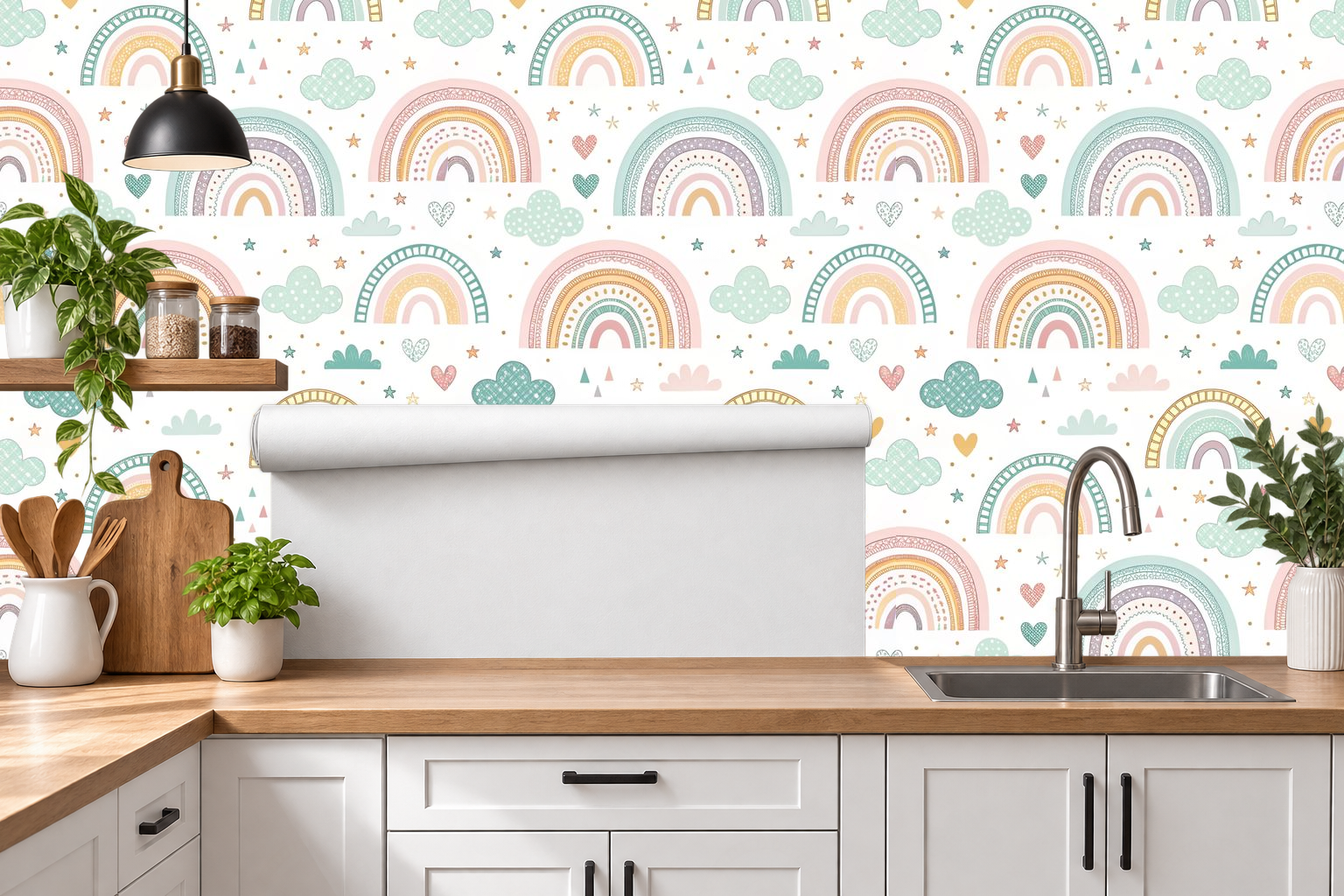 Design 363 — Roll — Kitchen Backsplash