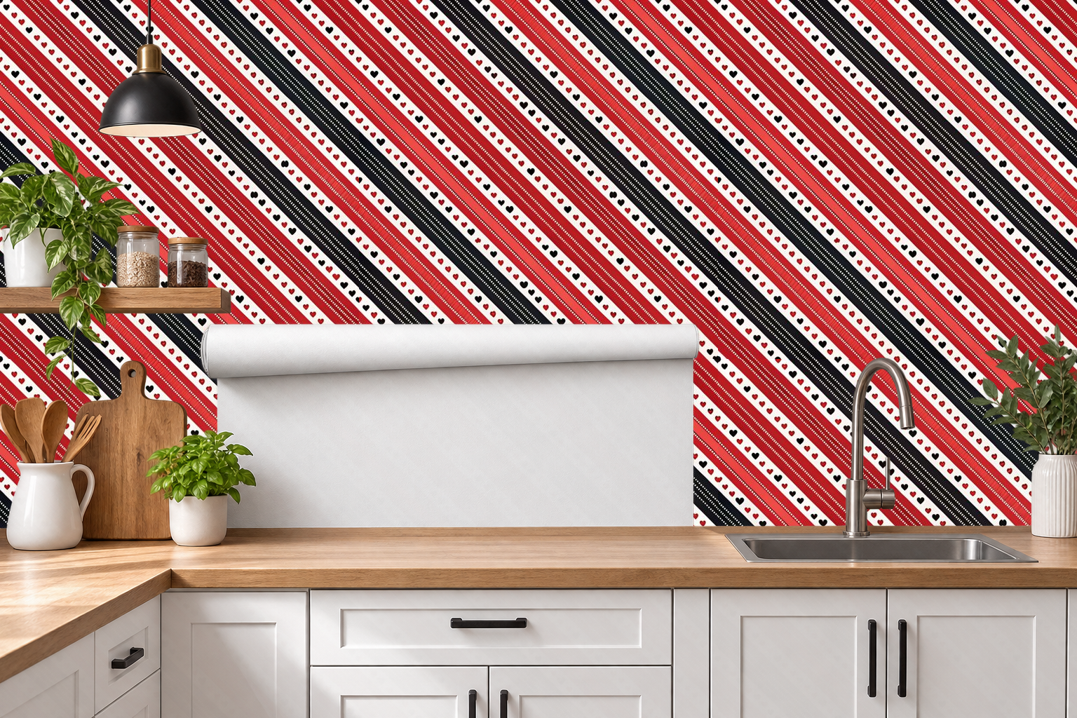 Design 518 — Roll — Kitchen Backsplash
