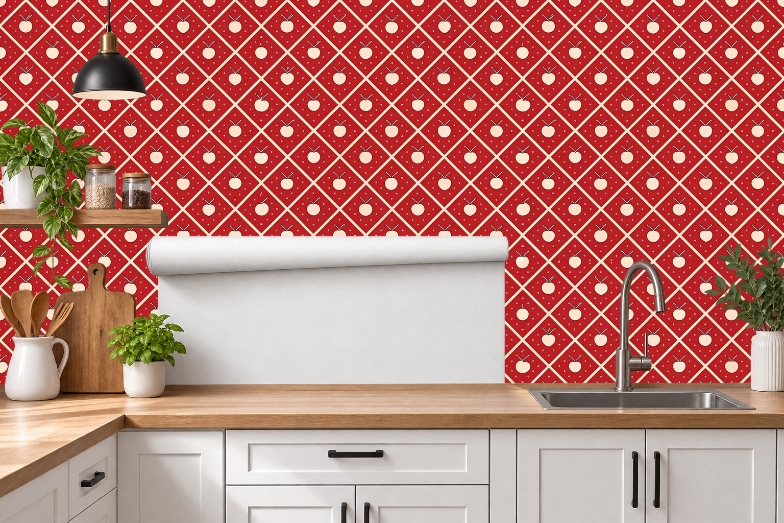 Design 515 — Roll — Kitchen Backsplash