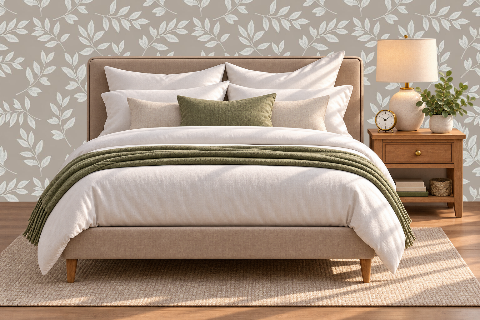 Design 174 — Bedroom — Pillow Close-up