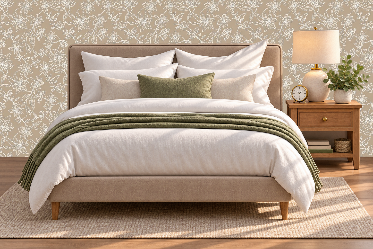 Design 172 — Bedroom — Pillow Close-up