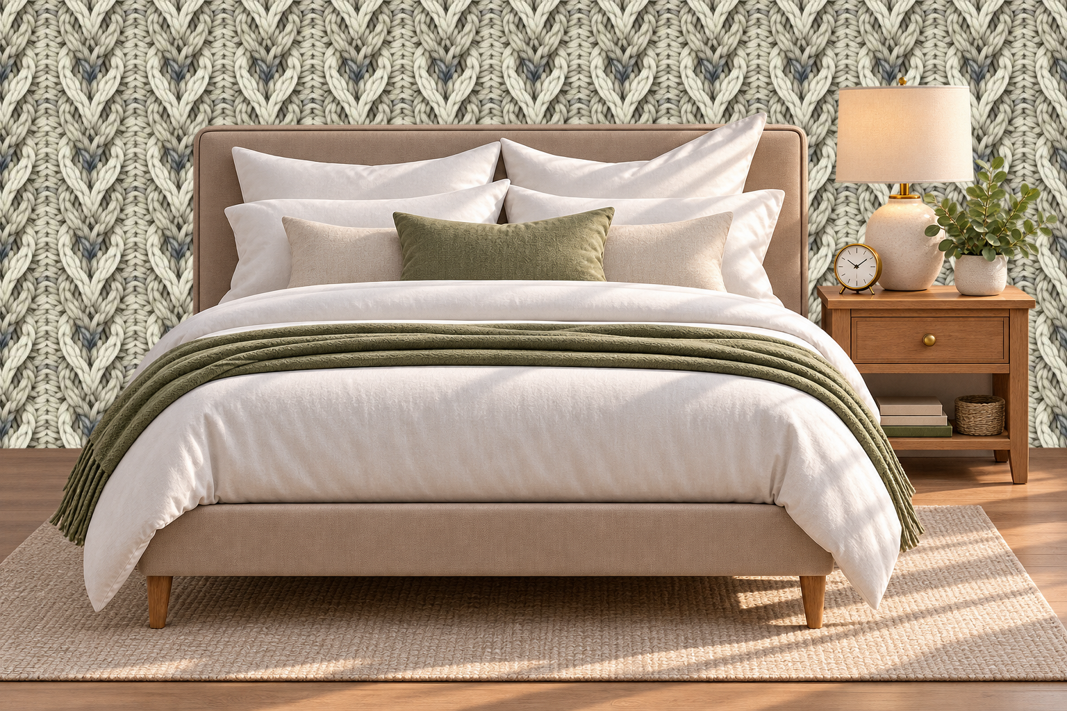 Design 591 — Bedroom — Pillow Close-up