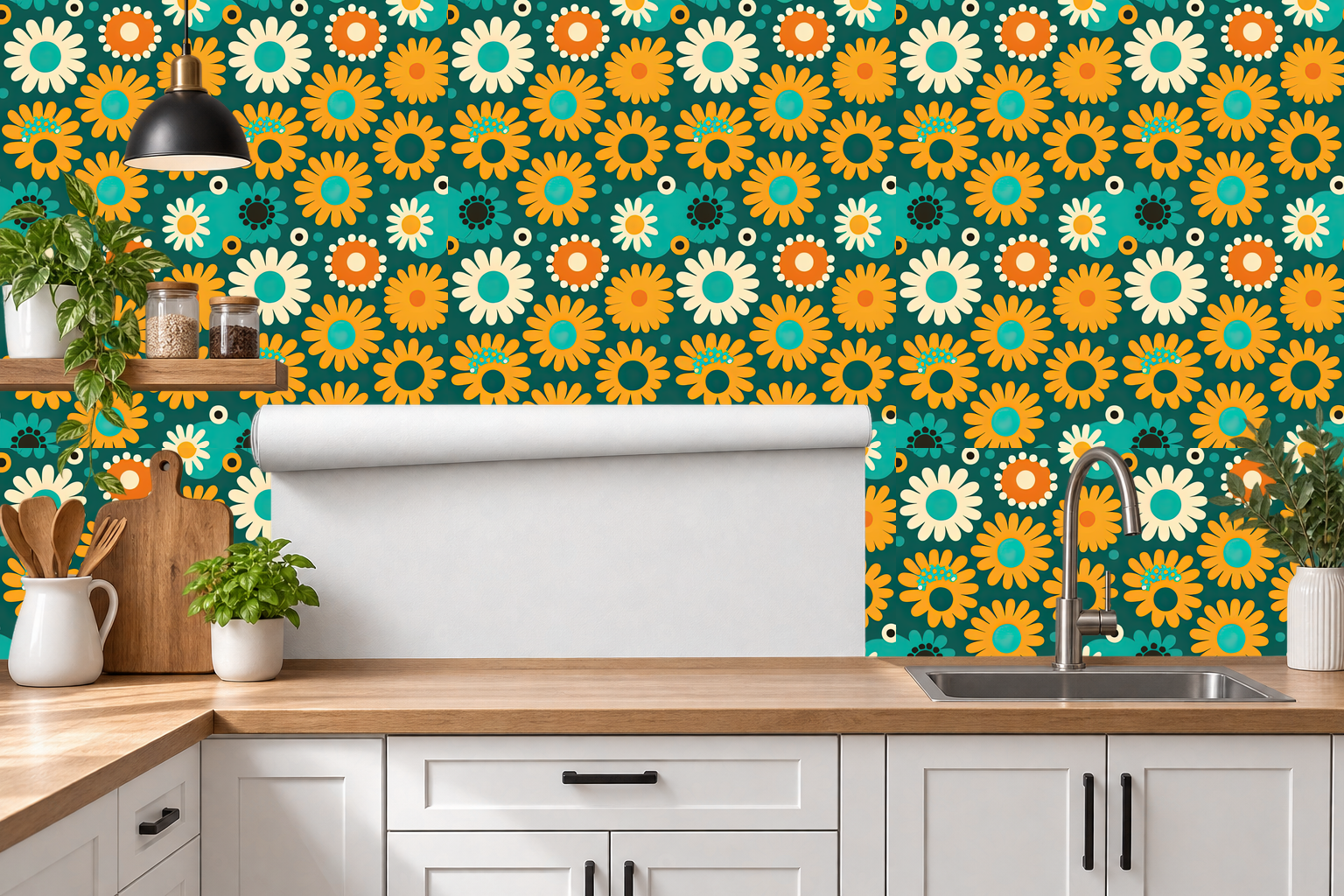 Design 82 — Roll — Kitchen Backsplash