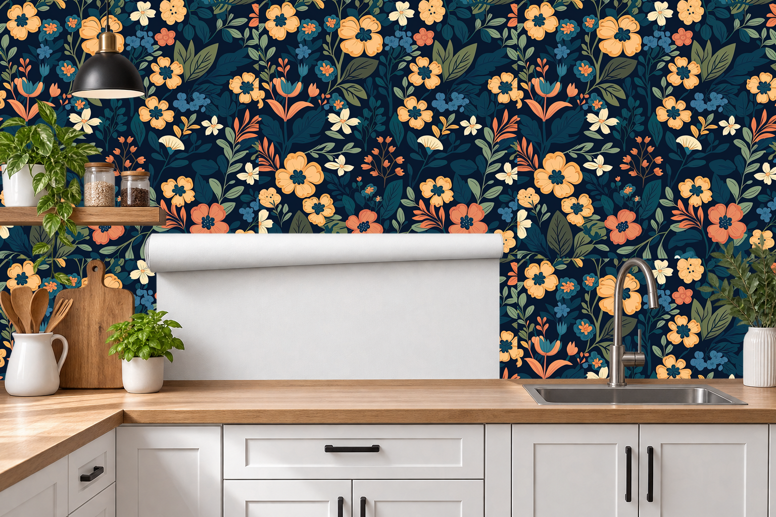 Design 72 — Roll — Kitchen Backsplash