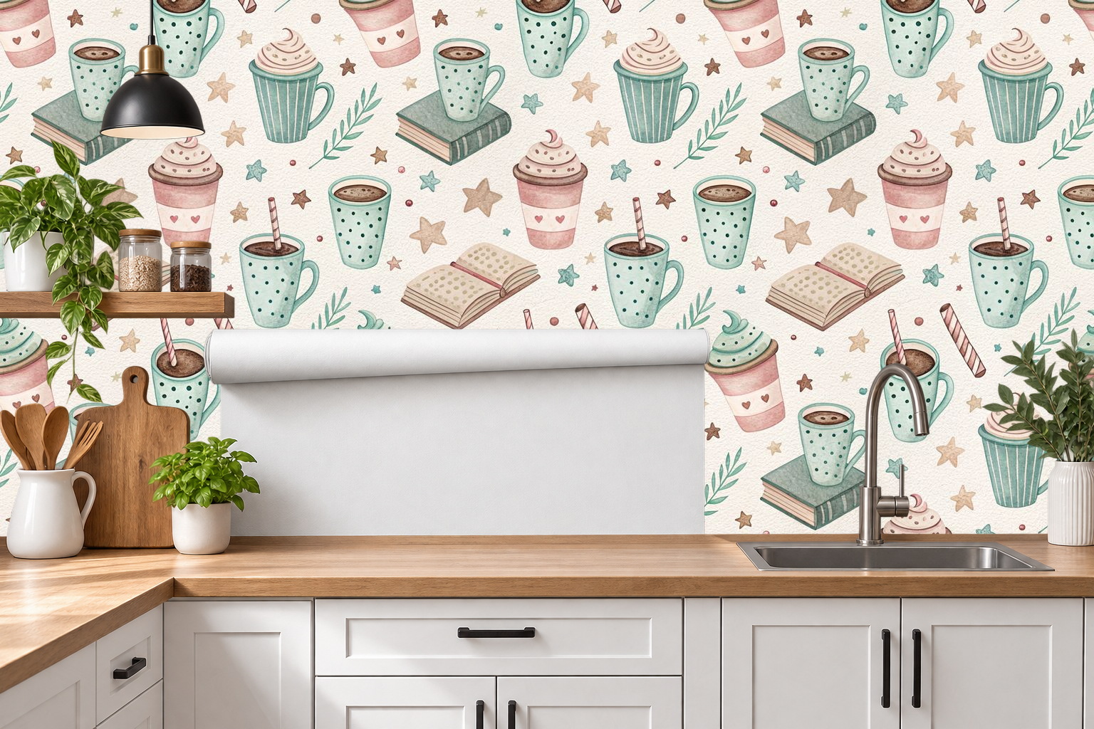 Design 456 — Roll — Kitchen Backsplash