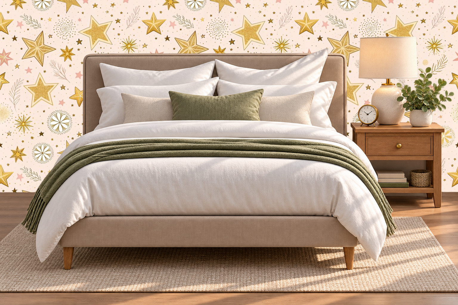 Design 411 — Bedroom — Pillow Close-up