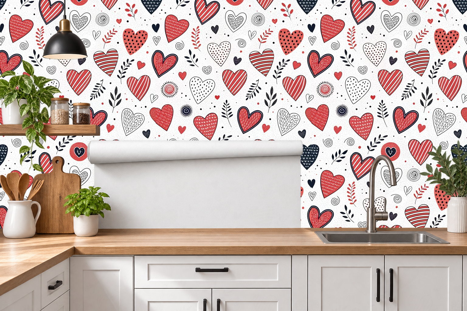Design 523 — Roll — Kitchen Backsplash
