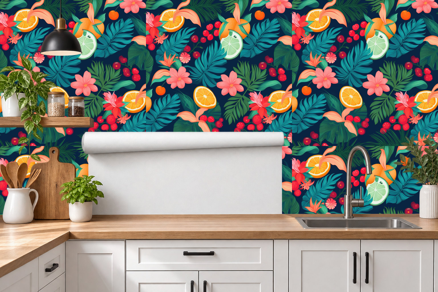 Design 83 — Roll — Kitchen Backsplash