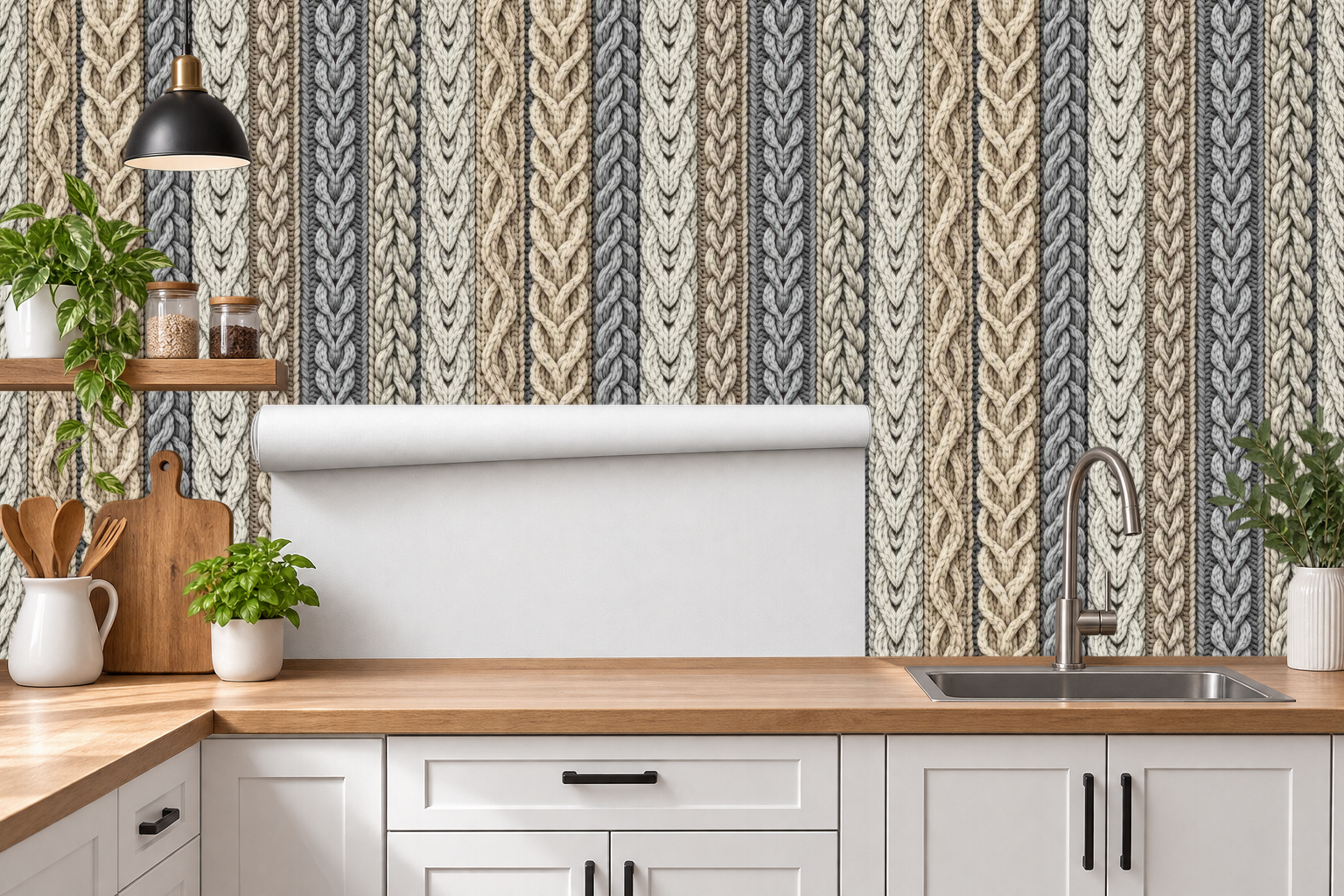 Design 607 — Roll — Kitchen Backsplash