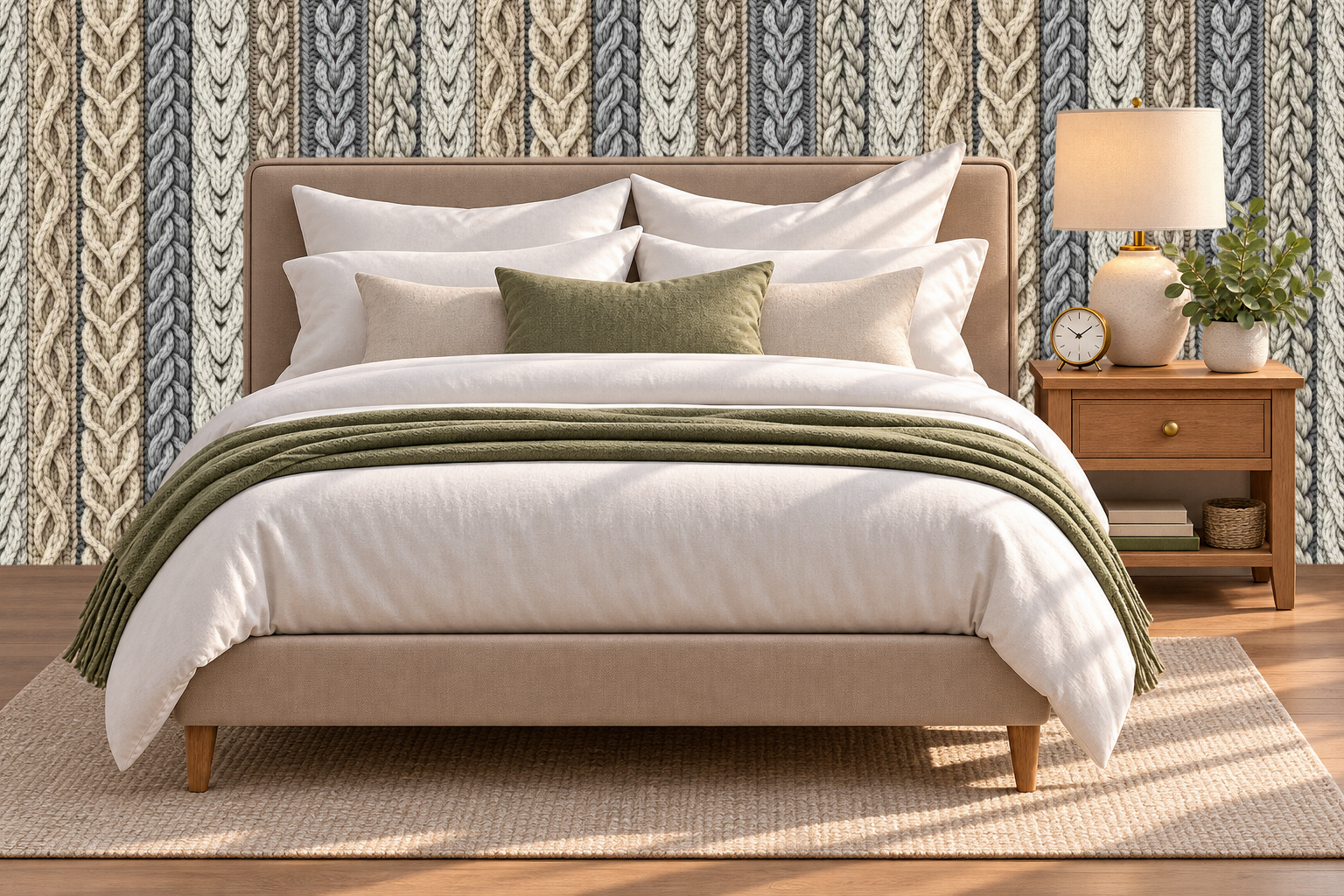 Design 607 — Bedroom — Pillow Close-up
