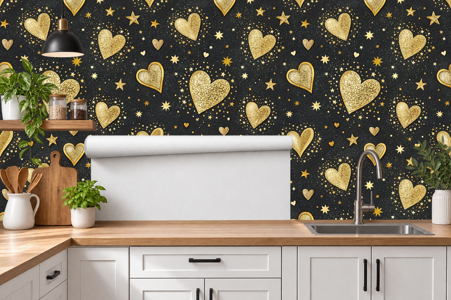 Design 435 — Roll — Kitchen Backsplash
