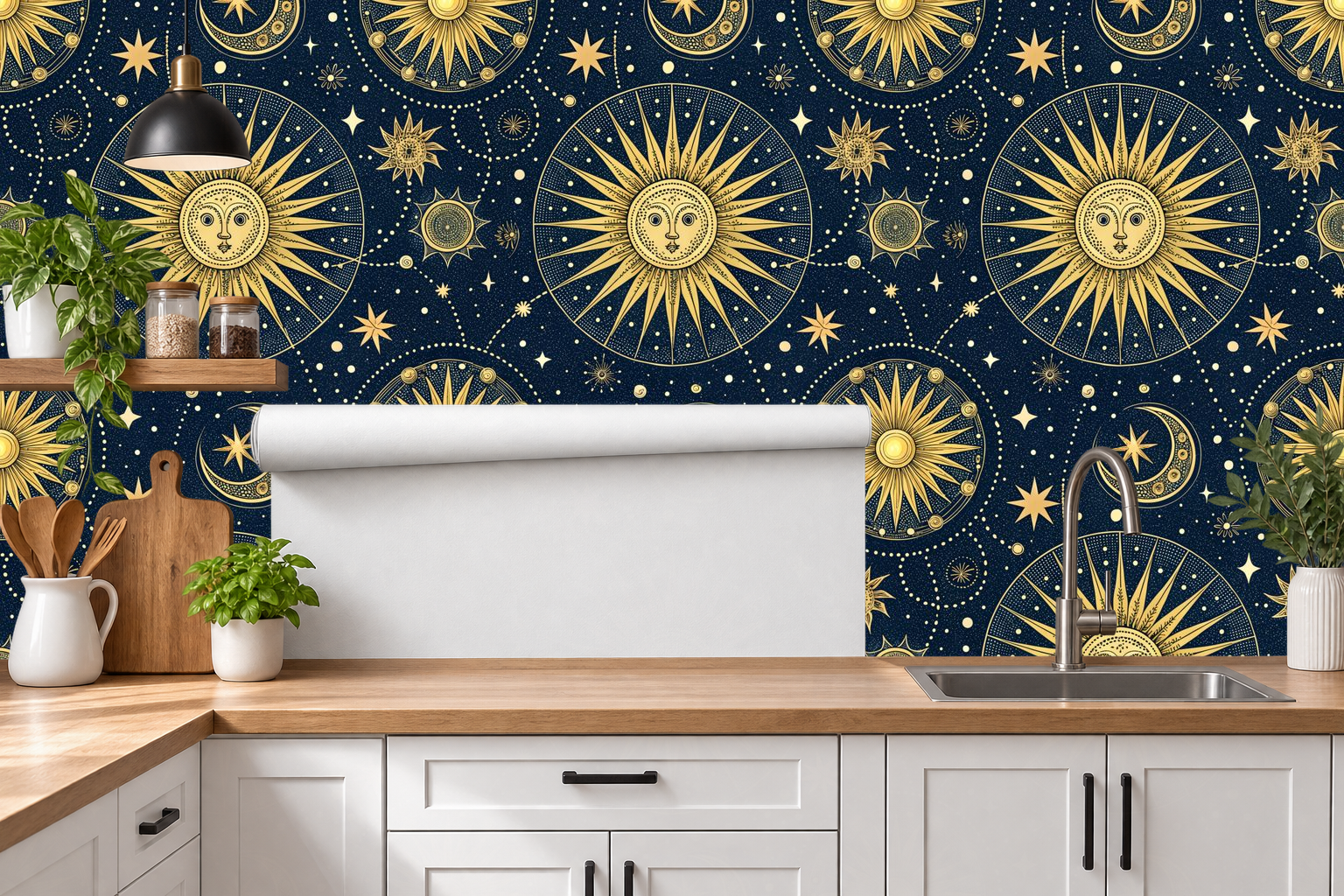 Design 505 — Roll — Kitchen Backsplash