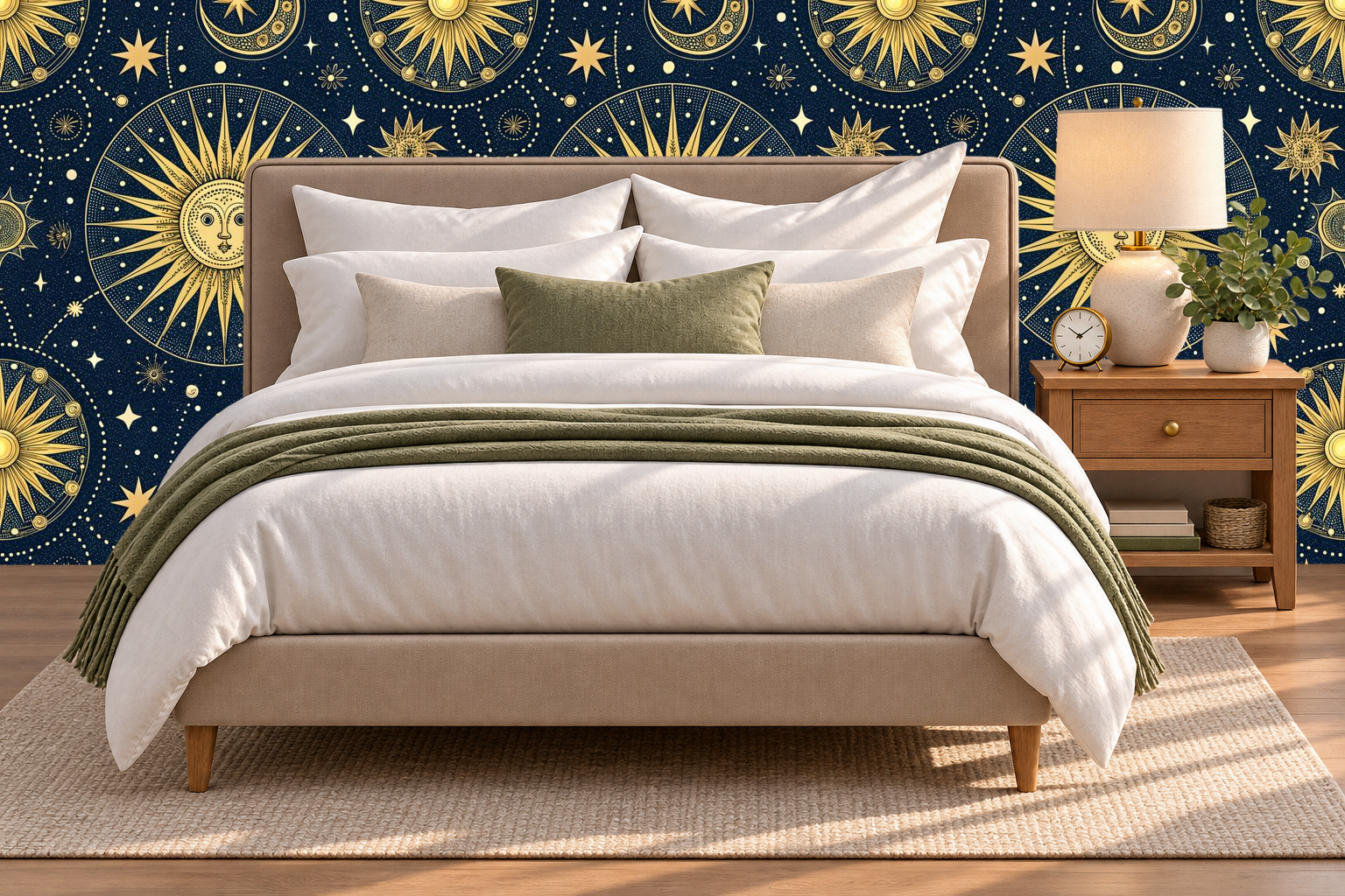 Design 505 — Bedroom — Pillow Close-up
