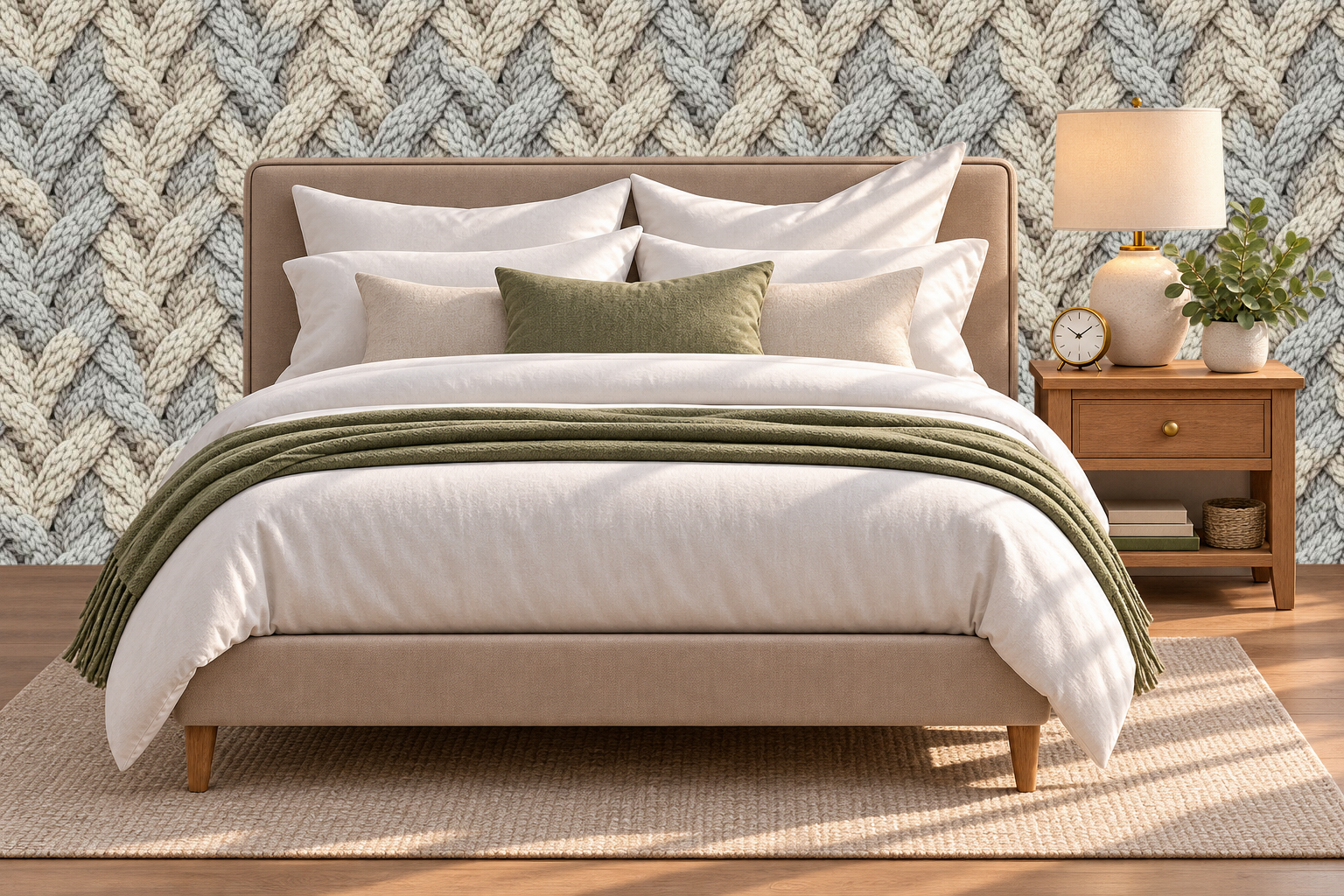 Design 609 — Bedroom — Pillow Close-up