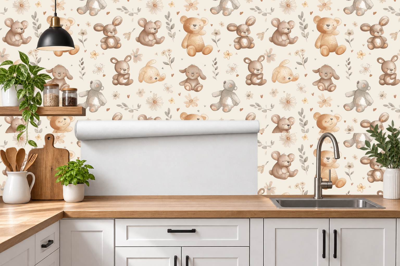 Design 63 — Roll — Kitchen Backsplash