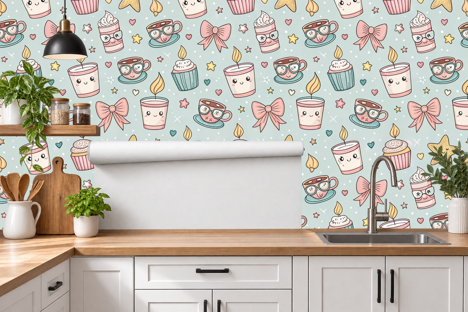Design 475 — Roll — Kitchen Backsplash