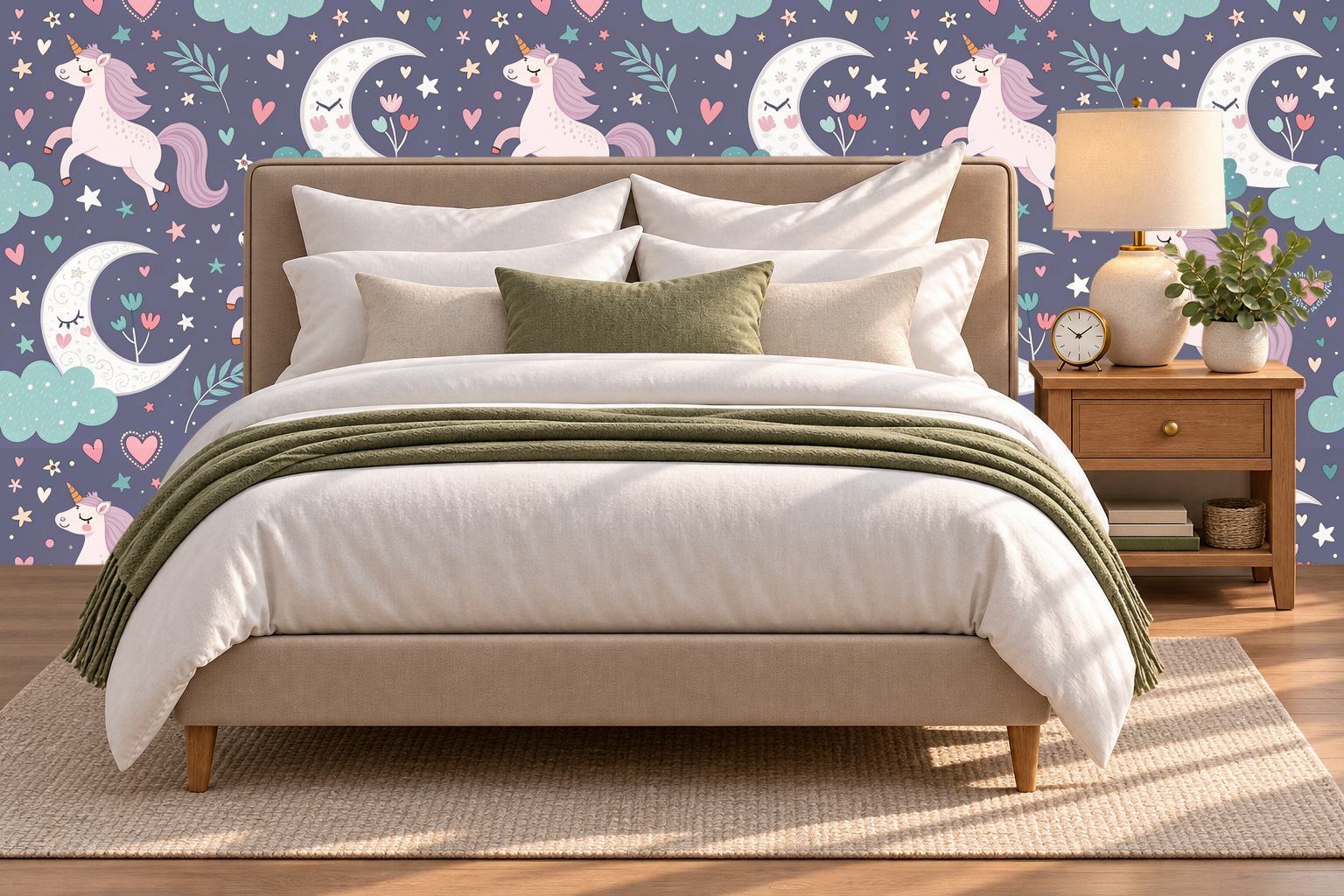 Design 302 — Bedroom — Pillow Close-up