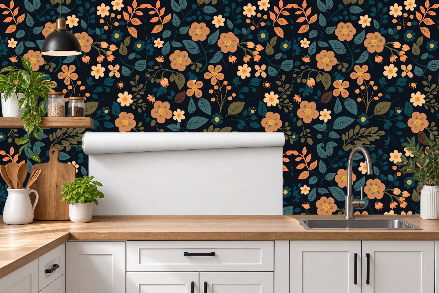 Design 80 — Roll — Kitchen Backsplash