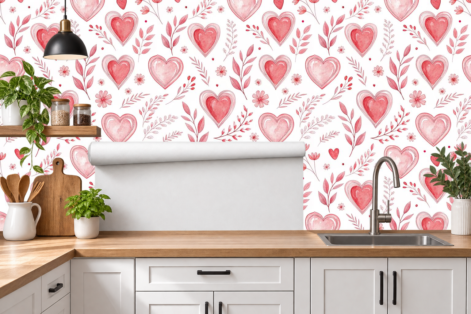 Design 519 — Roll — Kitchen Backsplash