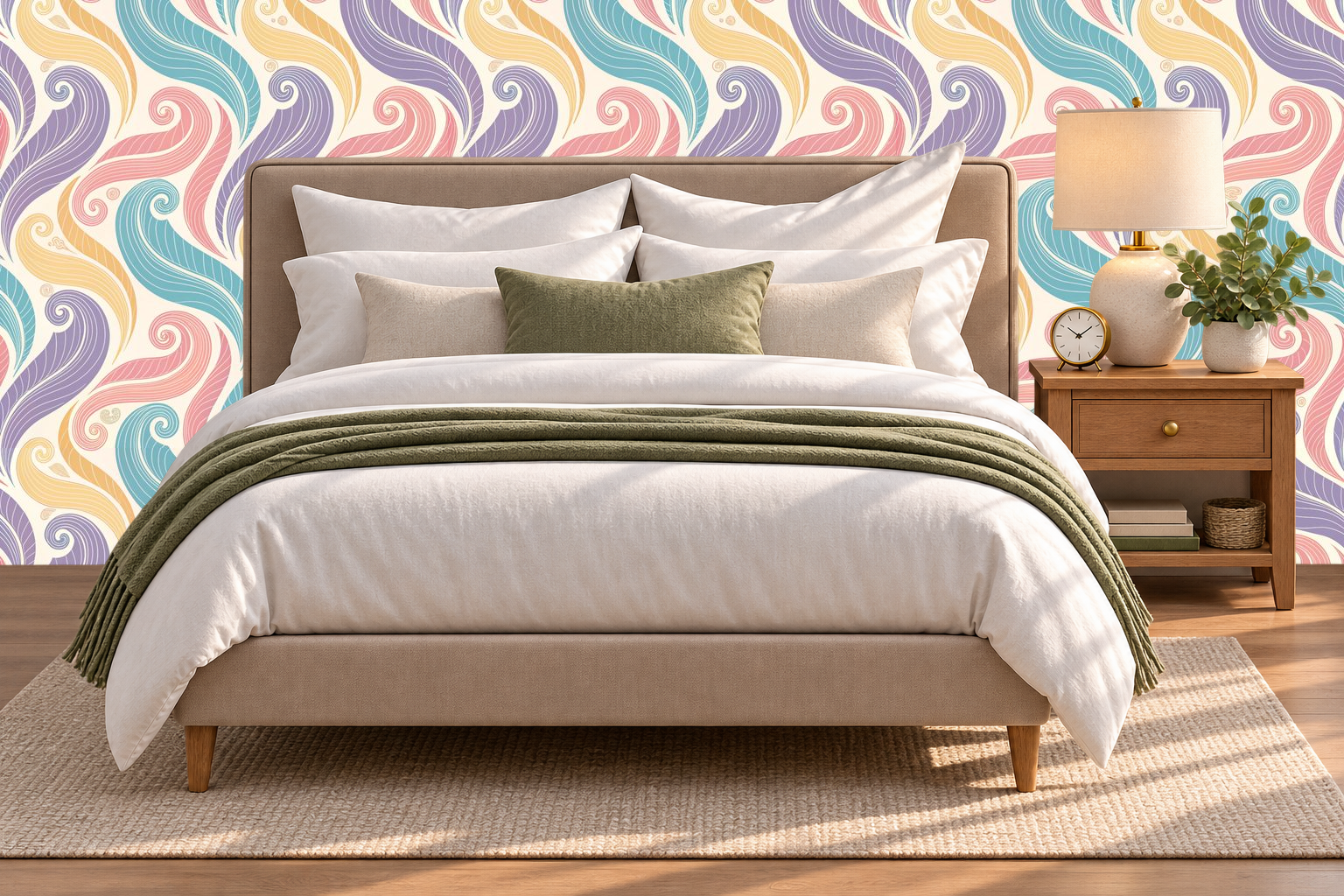 Design 378 — Bedroom — Pillow Close-up