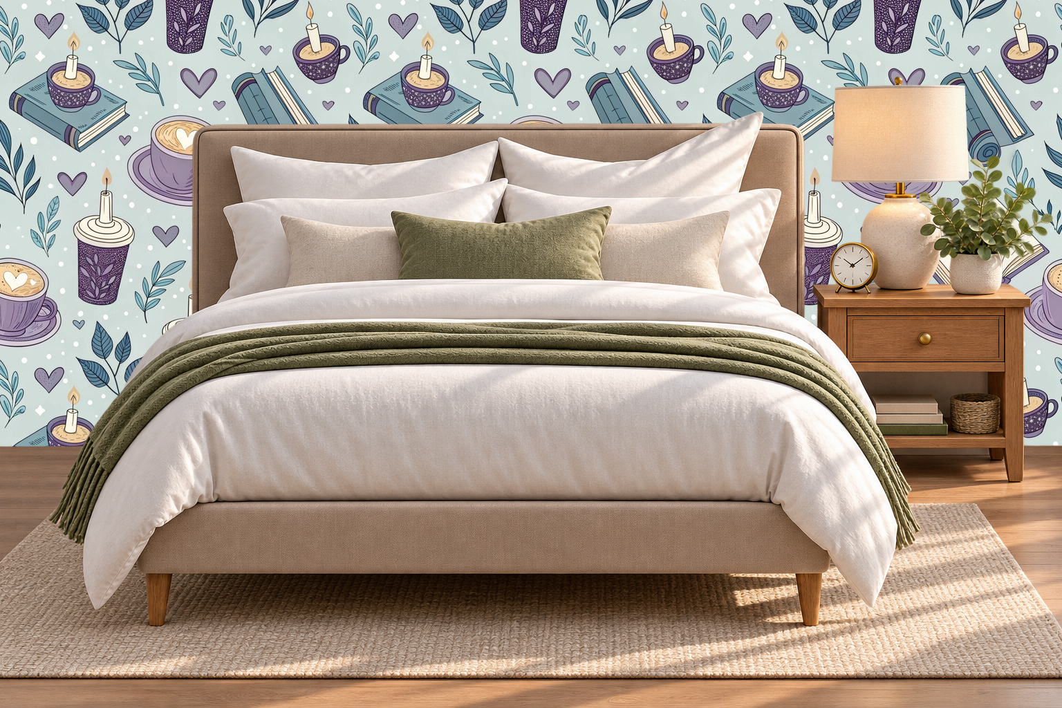 Design 458 — Bedroom — Pillow Close-up