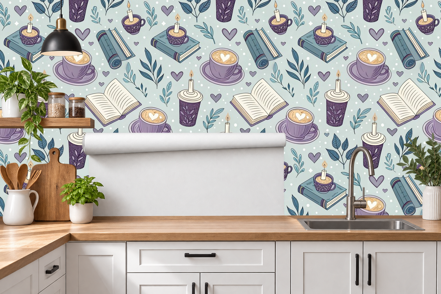 Design 458 — Roll — Kitchen Backsplash
