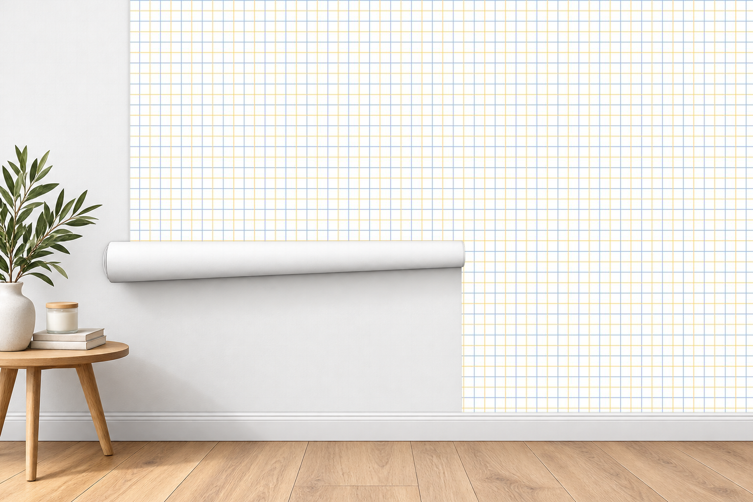 Design 638 — Roll on Wall — Corner